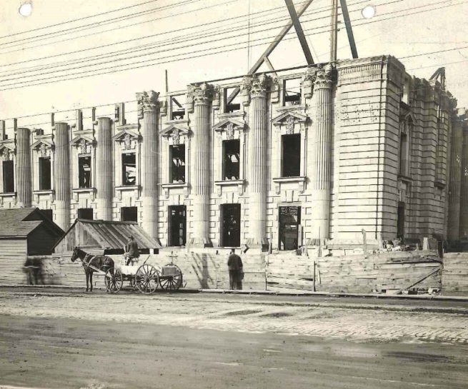 Year 1904 - Northeast Early Construction, April